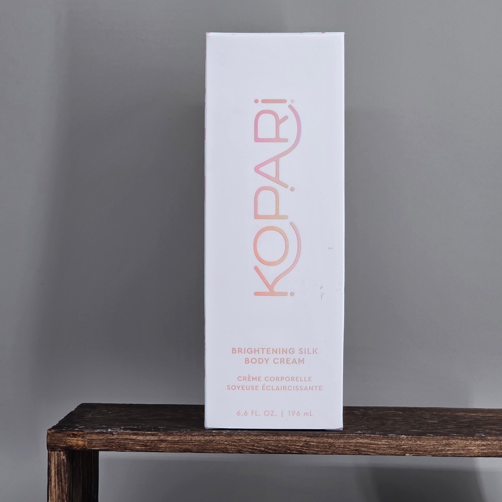 Kopari Brightening Silk Body Cream Unisex 6.6oz Niacinamide AHA Kakadu Plum Glow
